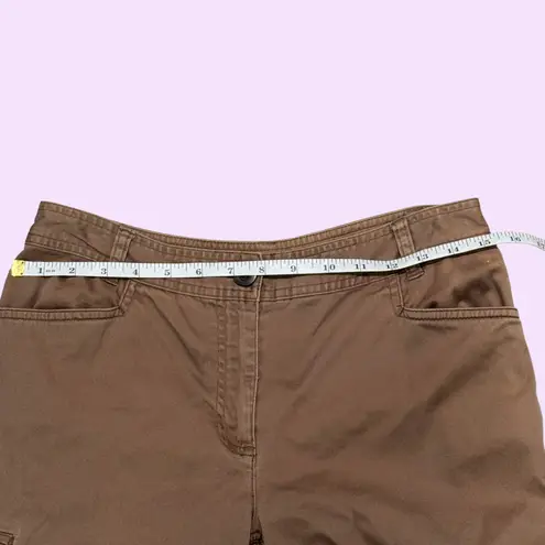 Charter Club Katherine Fit Pedal Pusher Capris Petite 6 Beige