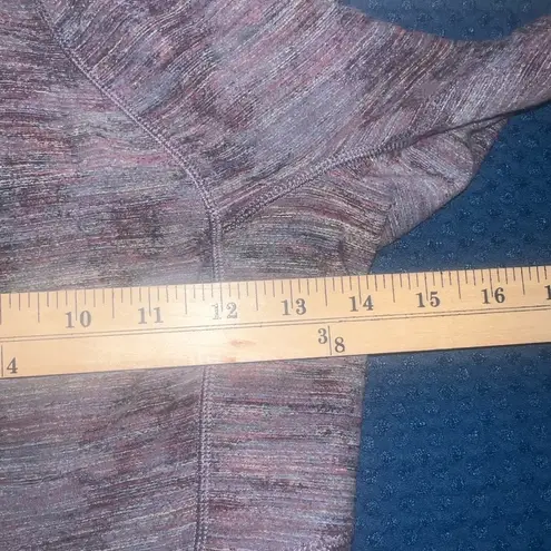 Lululemon  Its Rulu Run Cropped Purple Half-Zip Pullover Size 2 - Image 3