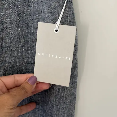 Chelsea28 Cropped Linen/Rayon blend pants. Size Small