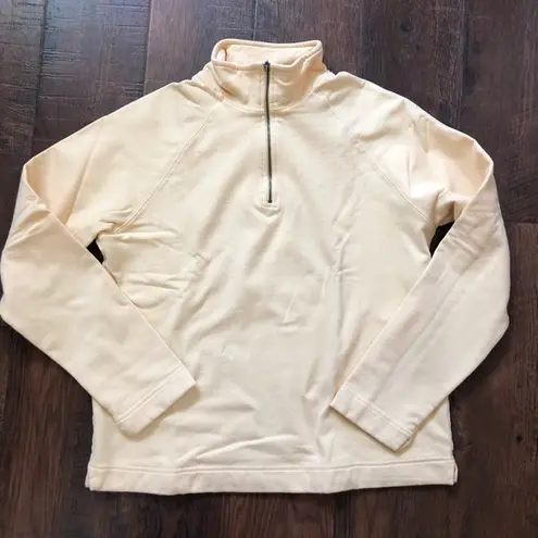 Charter Club pale yellow sweatshirt