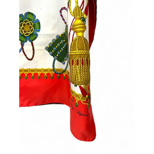 Alain Figaret S/M Silk Short Kaftan Pullover Kimono Swim Cover