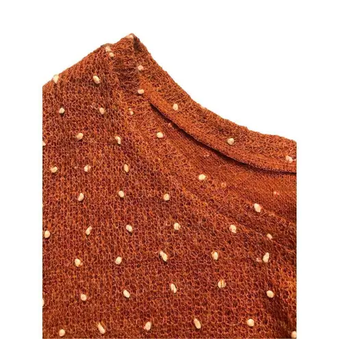 A’reve sweater rust color size small Orange