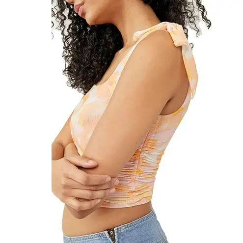 Free People  Avenue Print Tank Top in Ivory Combo, Size S New w/Tag