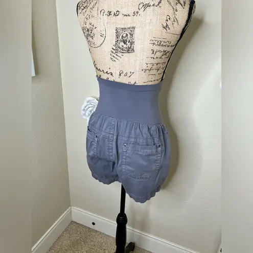 Motherhood Maternity NTM: Darker Gray Cargo Style Over the Belly Shorts Sz XL