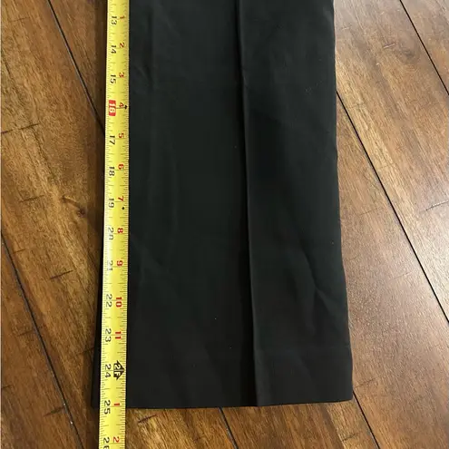 ALC Frank A.L.C. Black Viscose Blend Seamed Cropped Front Seam Pants Size 10 495.00
