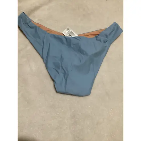 J.Crew  Light Blue Bikini Swim Bottom High Waist M