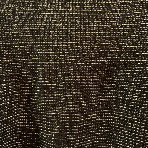 Mossimo Women’s Black/Gold Full Zip Sweater Jacket size Large