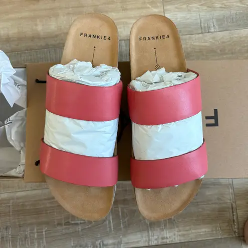 FRANKIE4 Maria III Sandals Coral Pink Size 9