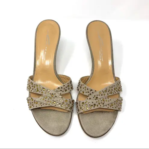 LERRE, handmade in Italy, slides Size 8