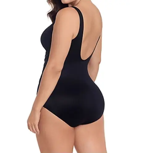 MiracleSuit New. drape swimsuit. Retails $180. Size 16