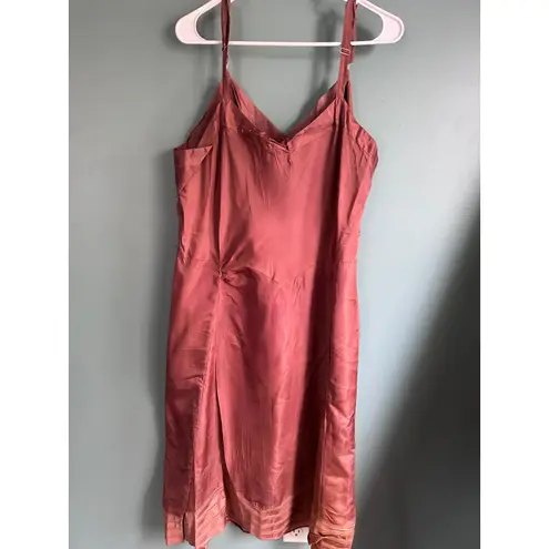 Vintage Skylon Rose Pink Women's Sleeveless Slip Dress Size undefined