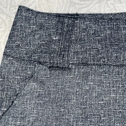 Harvé Benard Harve Benard Black White Tweed Print Shorts Sz 6 4" Inseam