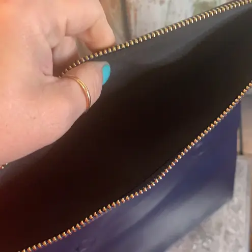 Summer & Rose NWOT Navy Blue Vegan Backpack Large Purse