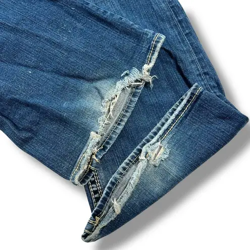 Silver Jeans Womens Lola Fit Denim Blue Jeans Flare Leg Pants W34 L35 Size 34