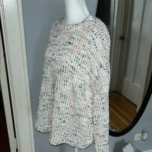 cupio  Cream and Black Knit Sweater