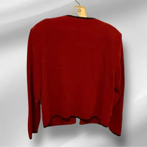 Koret Black‎ Sweater Dress with Cardigan Sweater Cover