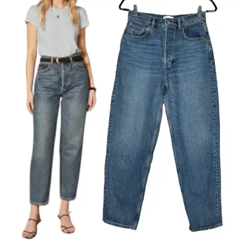 Boyish 90s Straight Jeans Tapered Leg Size 26 Blue