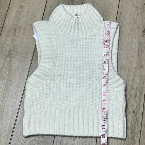 For Love & Lemons  Dominique Crop Sweater Open Back Tank Size Large