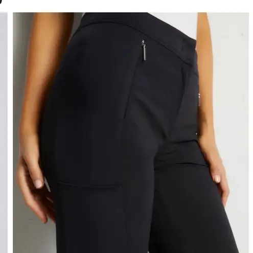 Anatomie Ipant Hybrid Zip Front Slim Fit Pant black sz S