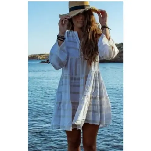 Devotion Twins Ella Short Ecru Off White Mini Dress Sz. XS