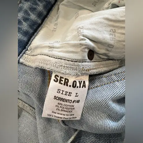 SER.O.YA "Fallon" Denim Jumpsuit