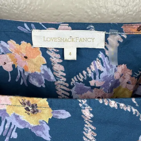 Love Shack Fancy  Eaton Dress in Midnight Blush