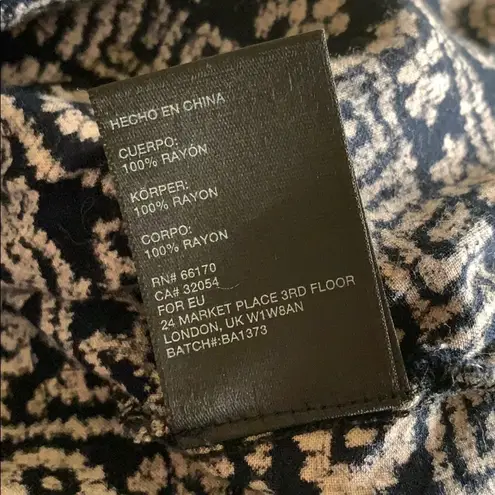 Staring At Stars maxi dress sz M strappy geo back