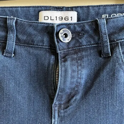 DL1961 FLORENCE SKINNY MID RISE INSTASCULPT CROP JEANS WOMENS SIZE 26