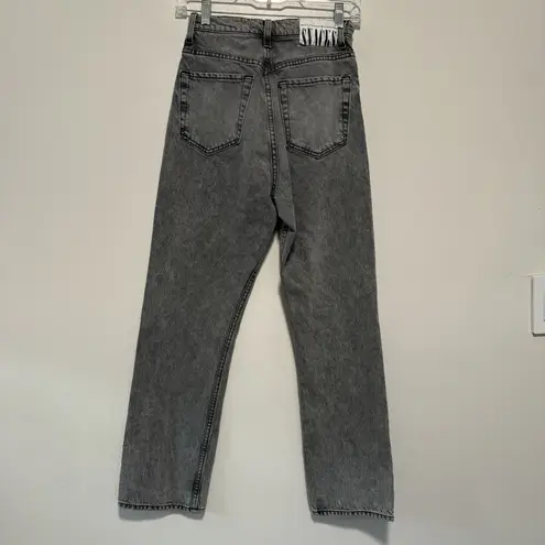 MOTHER Snacks! The Tippy Top Sweet Tooth Ankle One Bite Per Night Jean 25 Gray