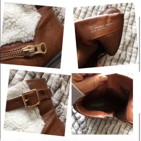 Olivia Miller “Beekman” Sherpa Front Booties