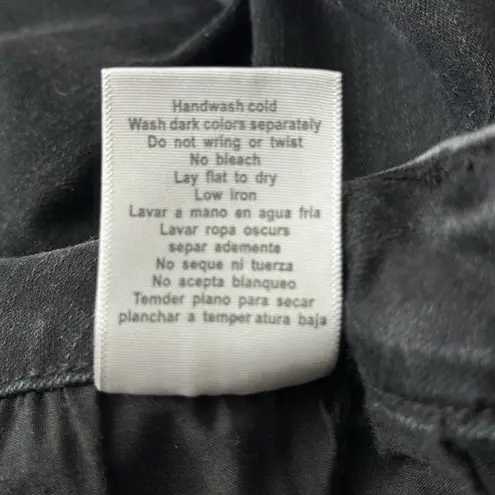 Judy Blue Jeans Womens 3 26" Black Capri Fit Fading Casual Neutral Grunge Gothic