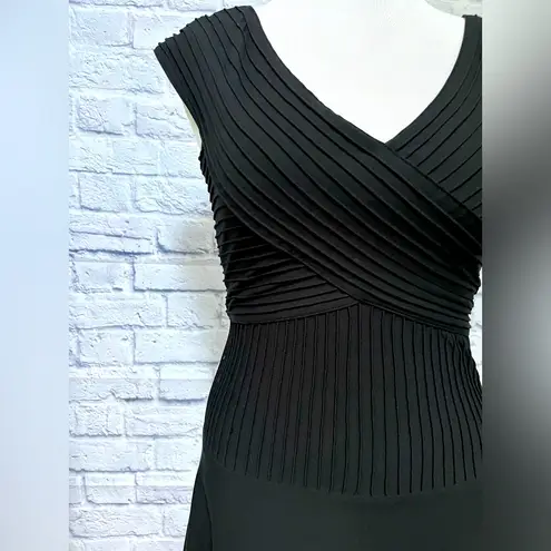 Tadashi Shoji Nordstrom black art deco cocktail Dress M Nordstrom