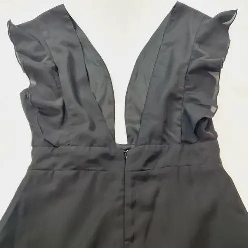 superdown  Harlow Mini Dress in Black Small