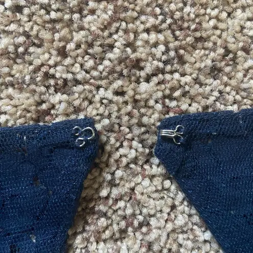 Jasmine Navy blue lace bridesmaid dress