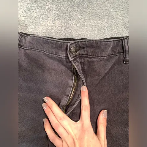 Aerie  black distressed jean shorts XXL