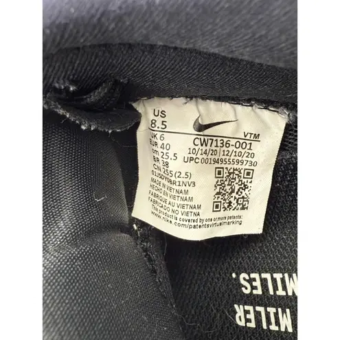 Nike  React Miler 2 Sneakers Womens 8.5 Navy/Black Athletic Gym Running Travel