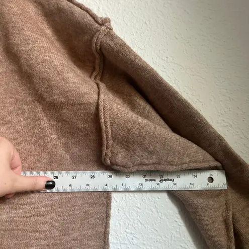 Commense Reverse Seam Hi Low Side Slit Oversized Sweater XL NWT