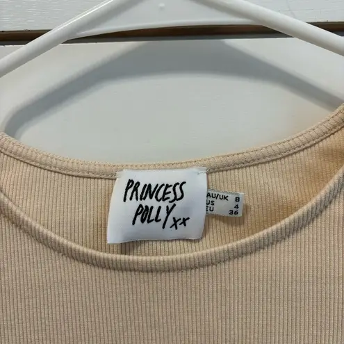 Princess Polly  Stormi Underwire Top Cream