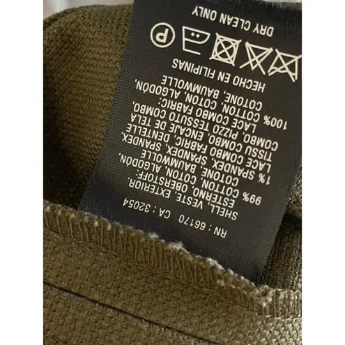 Maeve Anthropologie Olive Black Lace Pencil Skirt