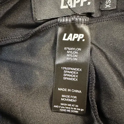 ASOS  Lapp Black Legging Shorts Black NWT