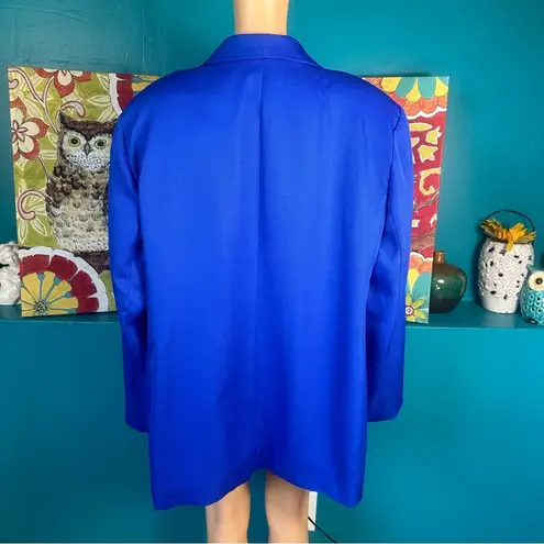 Vintage Blue Chad Stevens  Plus Size Blazer