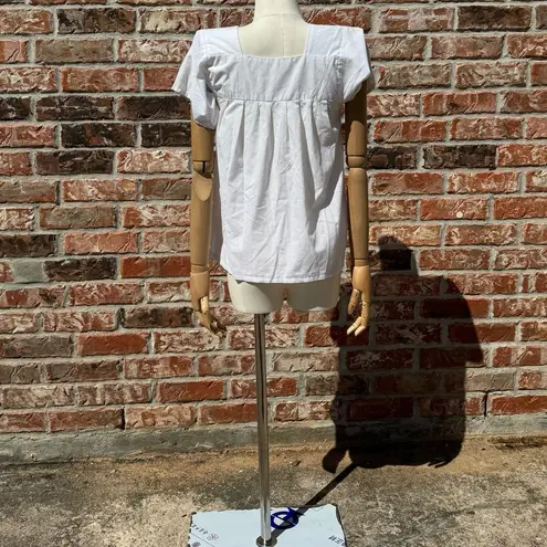 Handmade Mexican Pueblo embroidered poinsettia top / XS / Good condition*