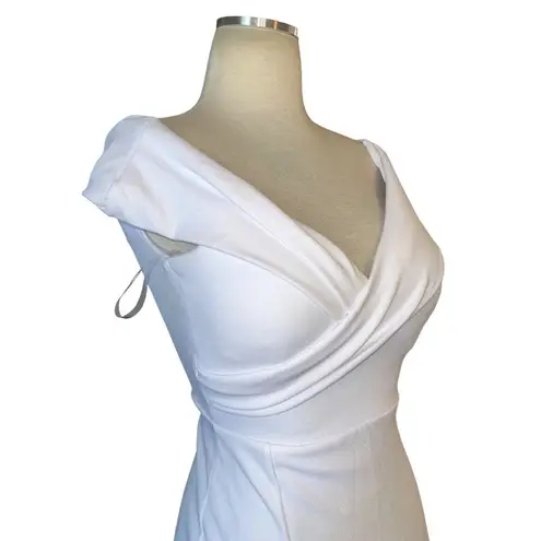 Nookie Neptune Gown in White XSmall New Womens Long Formal Maxi Dress