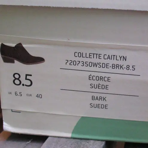 Earth Origins Brown Suede Booties