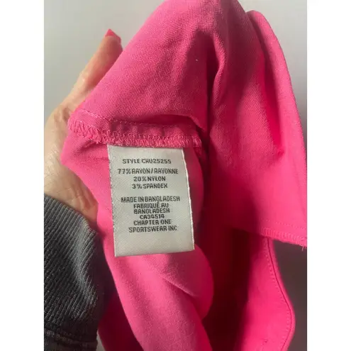 Jules & Leopold Hot Pink Trouser Pants with Belt