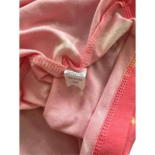 JOYSPUN PALM Print dress tee size XL Black