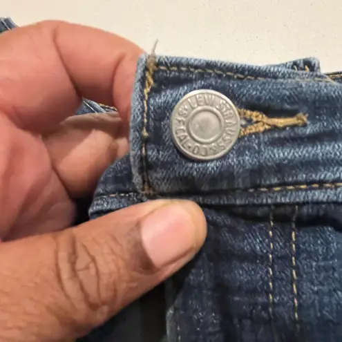 Levi's Levi’s Women’s 26 Mid Length Blue‎ Shorts Jean Denim