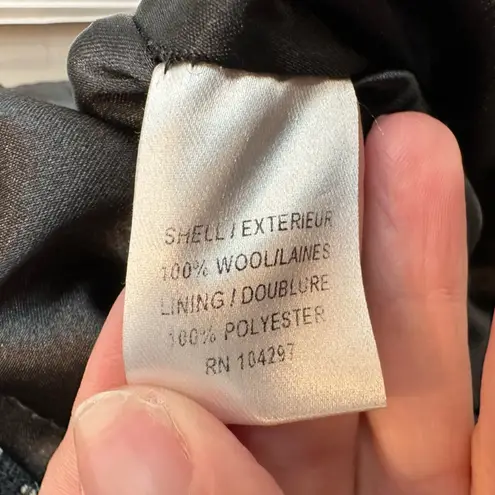 Vintage An Original Milly of New York Wool Polka Dot Pinup Couture Dress Size 6 Black - Image 11