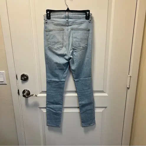 Veronica Beard Debbie Skinny Jean Pale Stone Size 25 EUC