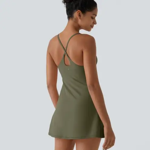 Halara NWT Softlyzero™ Plush Backless Active Dress-Easy Peezy Edition size Med